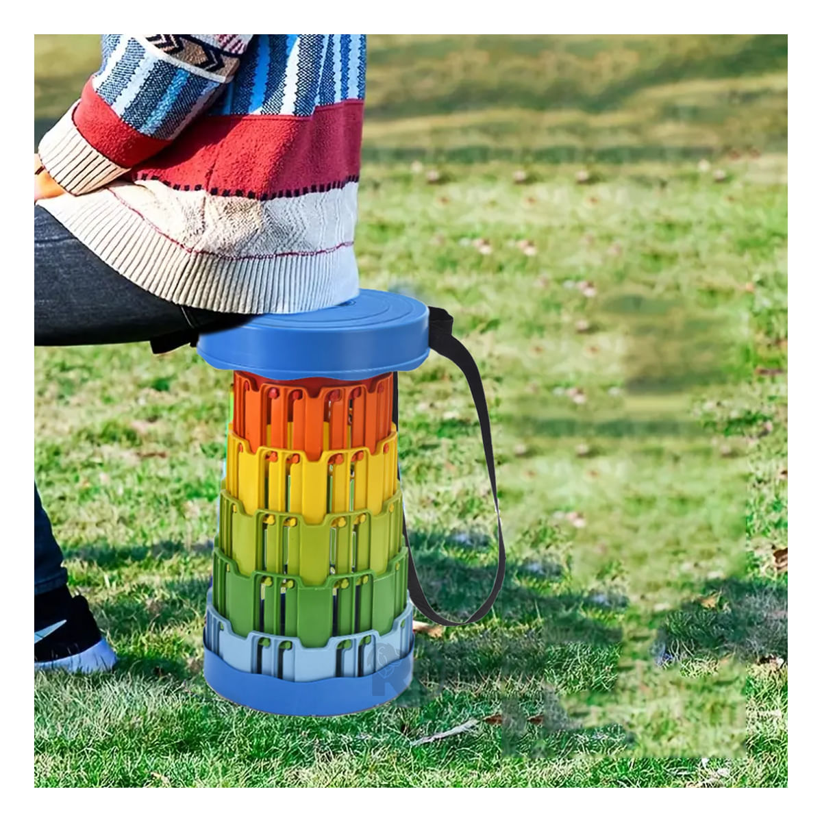 Silla Multifuncional de Tapa Azul Y+Agendita