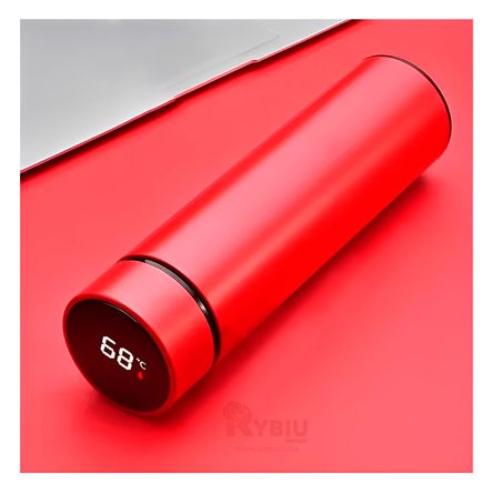 Termo Digital Sofisticado y Resistente en Color Rojo Termo Digital Sofisticado y Resistente en Color Rojo