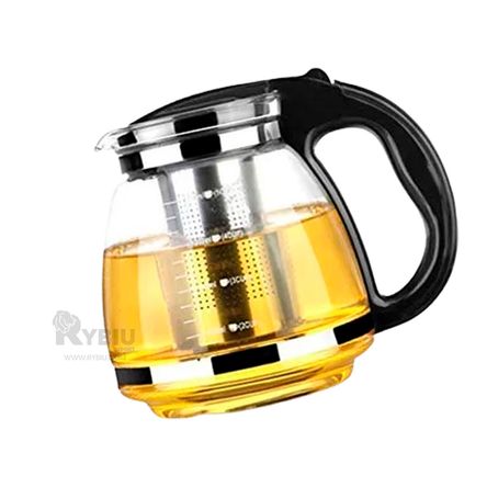 Tetera Con Diseño Elegante de Tono Negro Y+Papel de Regalo