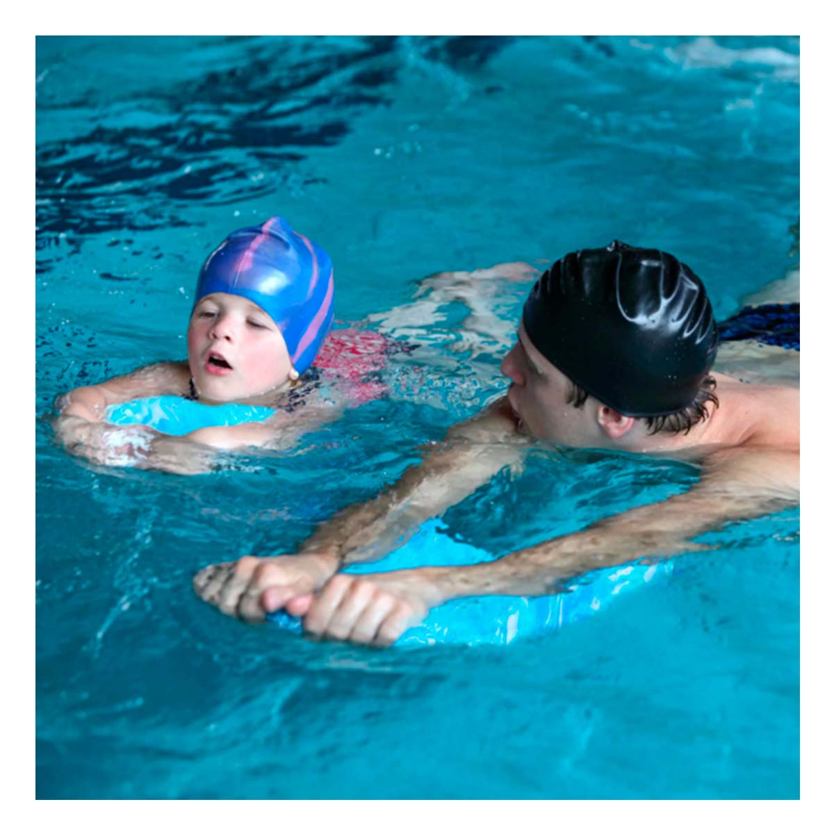 Tabla para Nadar Practico en Color Azul Y+Agendita