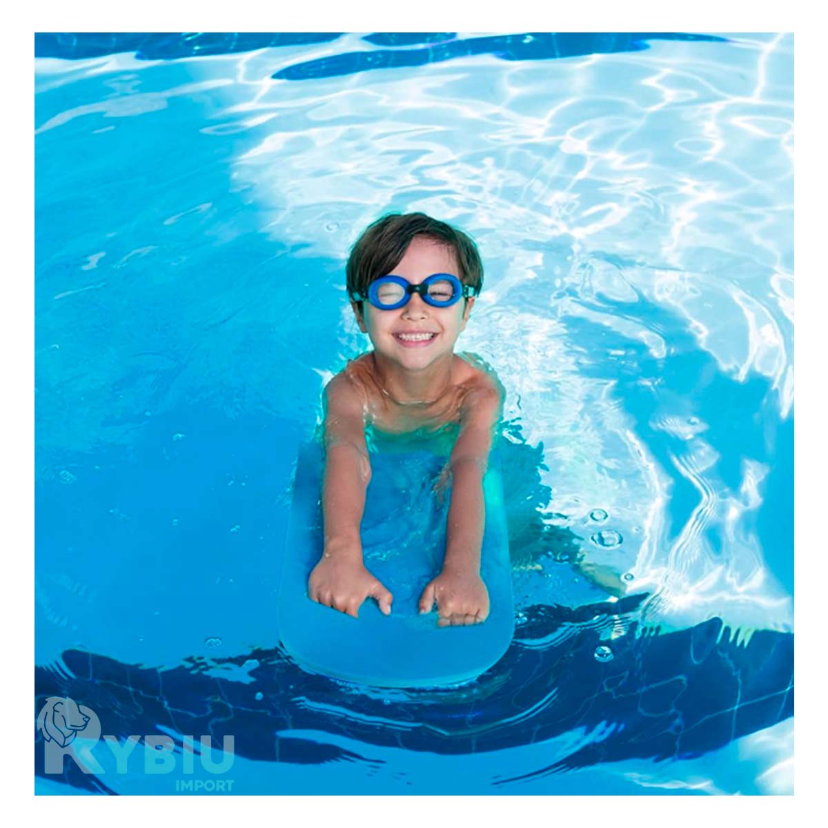 Tabla Recreativa para Niños en Azul Y+Stickers