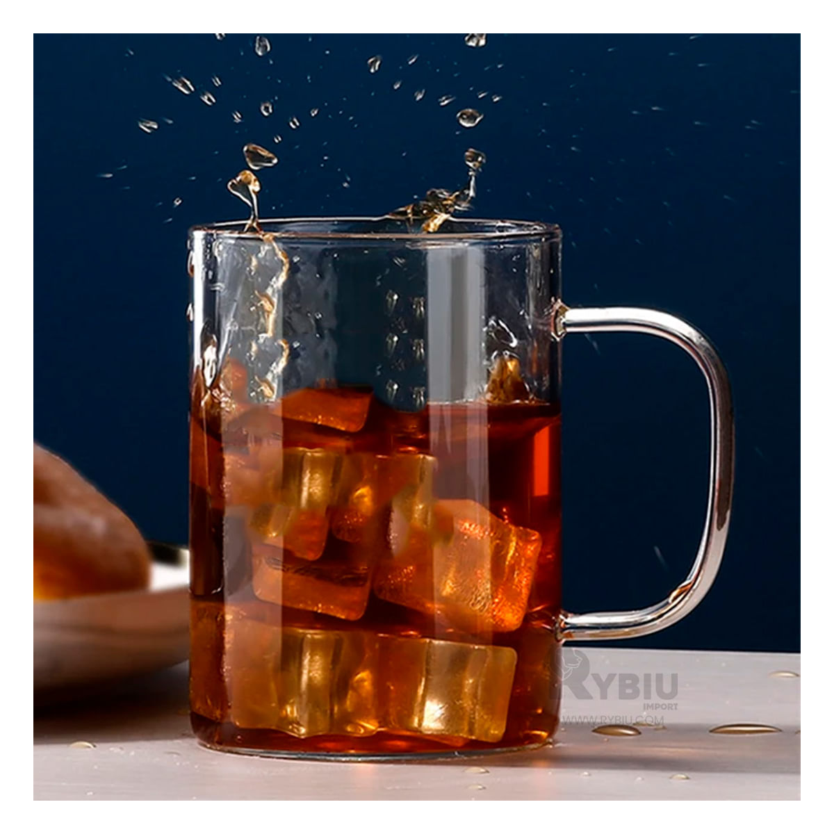 Taza Ideal para Infusiones en Color Transparente Y+Agendita