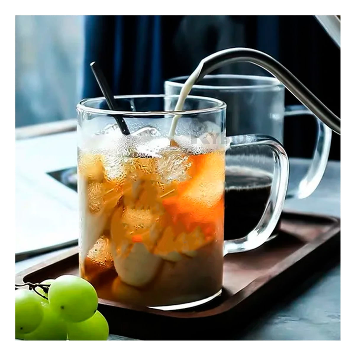 Taza Ideal para Infusiones en Color Transparente Y+Agendita