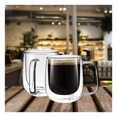 Taza de Cafeteria en Color Transparente Y+Agendita