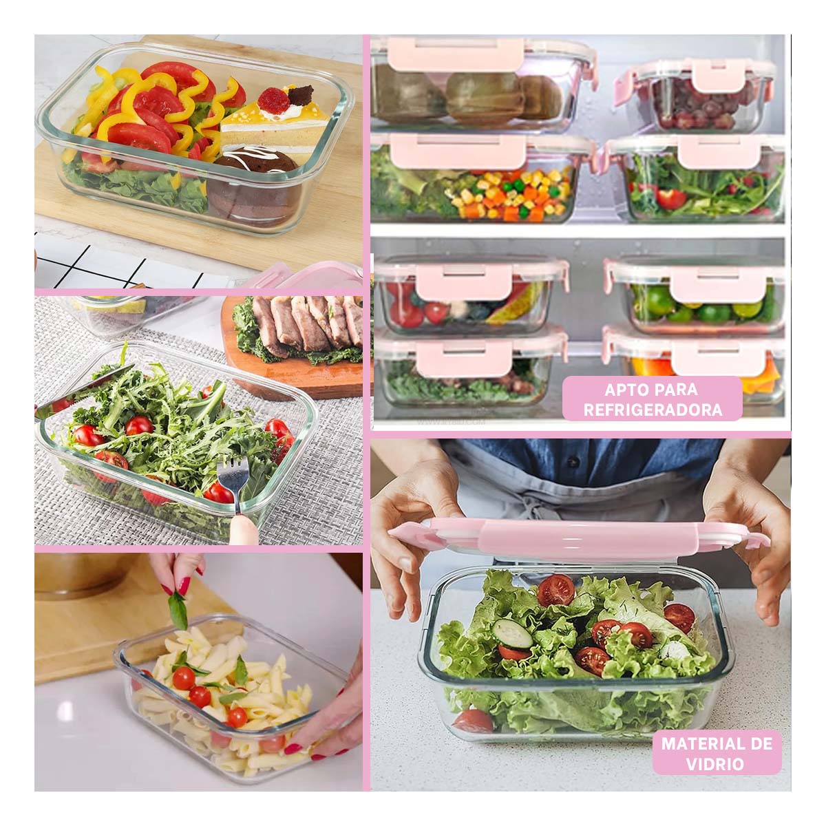 Taper con Ajuste Hermetico Modelo de Color Rosado Y+Stickers