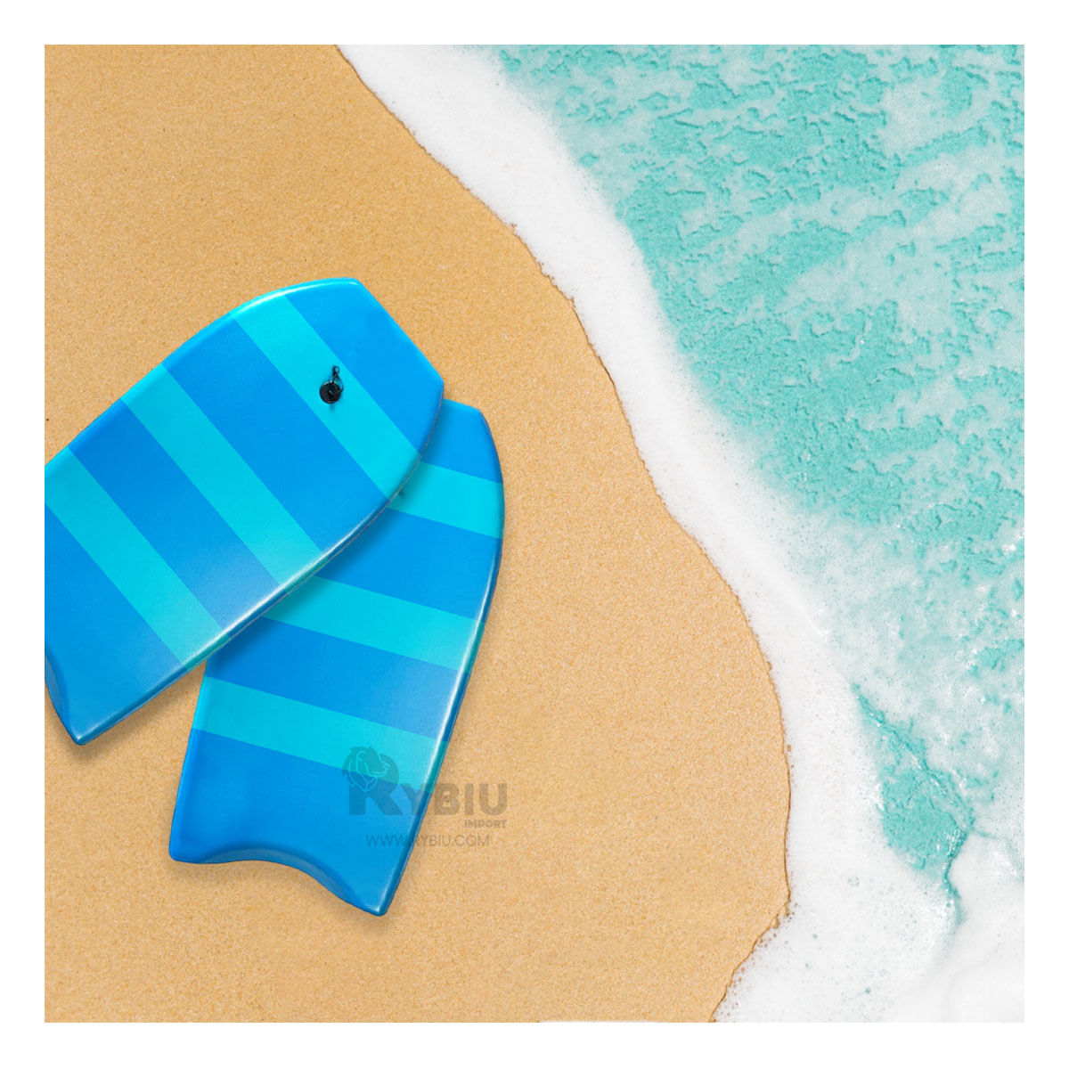 Tabla de Nadar Playa en Color Azul Y+Papel de Regalo