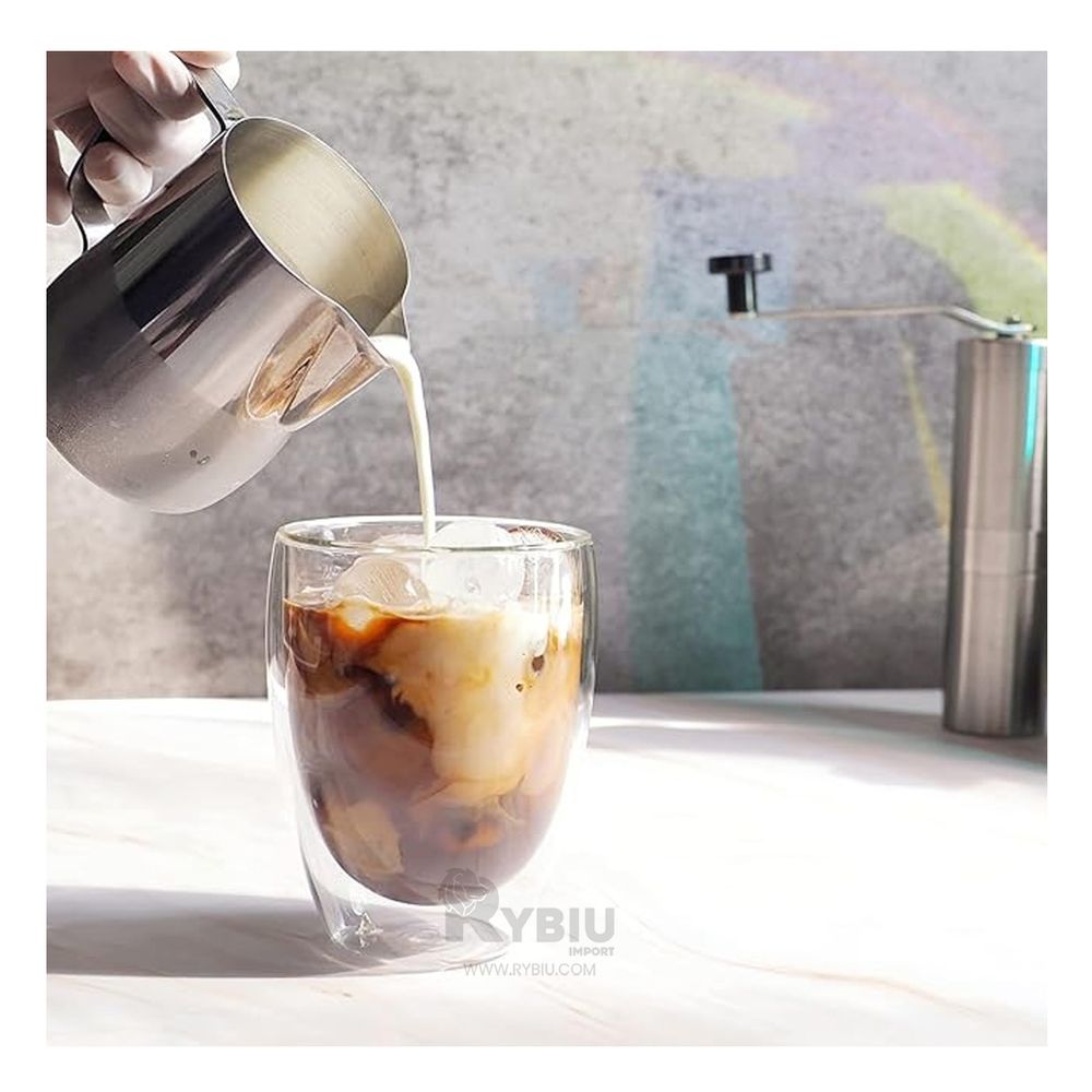 Vaso Practico para Bebidas de Color Plomo Y+Stickers Vaso Practico para Bebidas de Color Plomo Y+Stickers