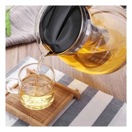 Tetera Resistente al Calor de Color Negro Y+Agendita