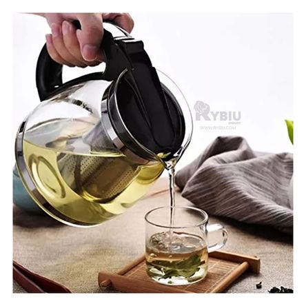 Tetera Elegante y Versatil de Color Negro Y+Stickers Tetera Elegante y Versatil de Color Negro Y+Stickers