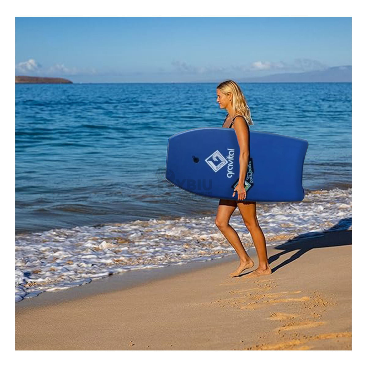 Tabla Hidrodinamica para Playa en Color Azul Y+Agendita