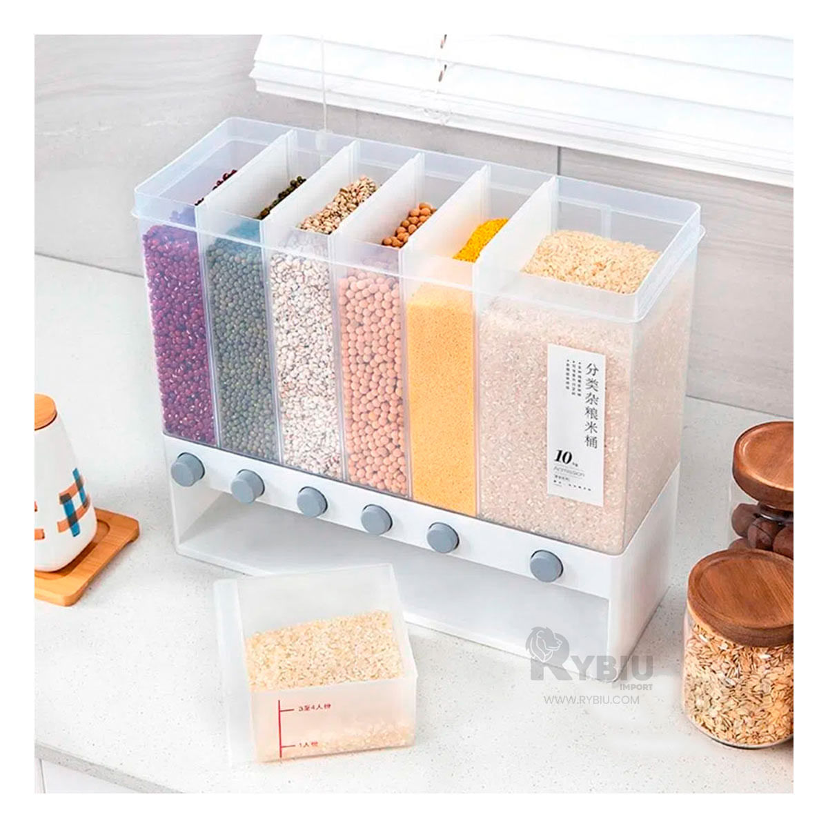 Taper Funcional en Color Blanco Y+Post-it adhesivos