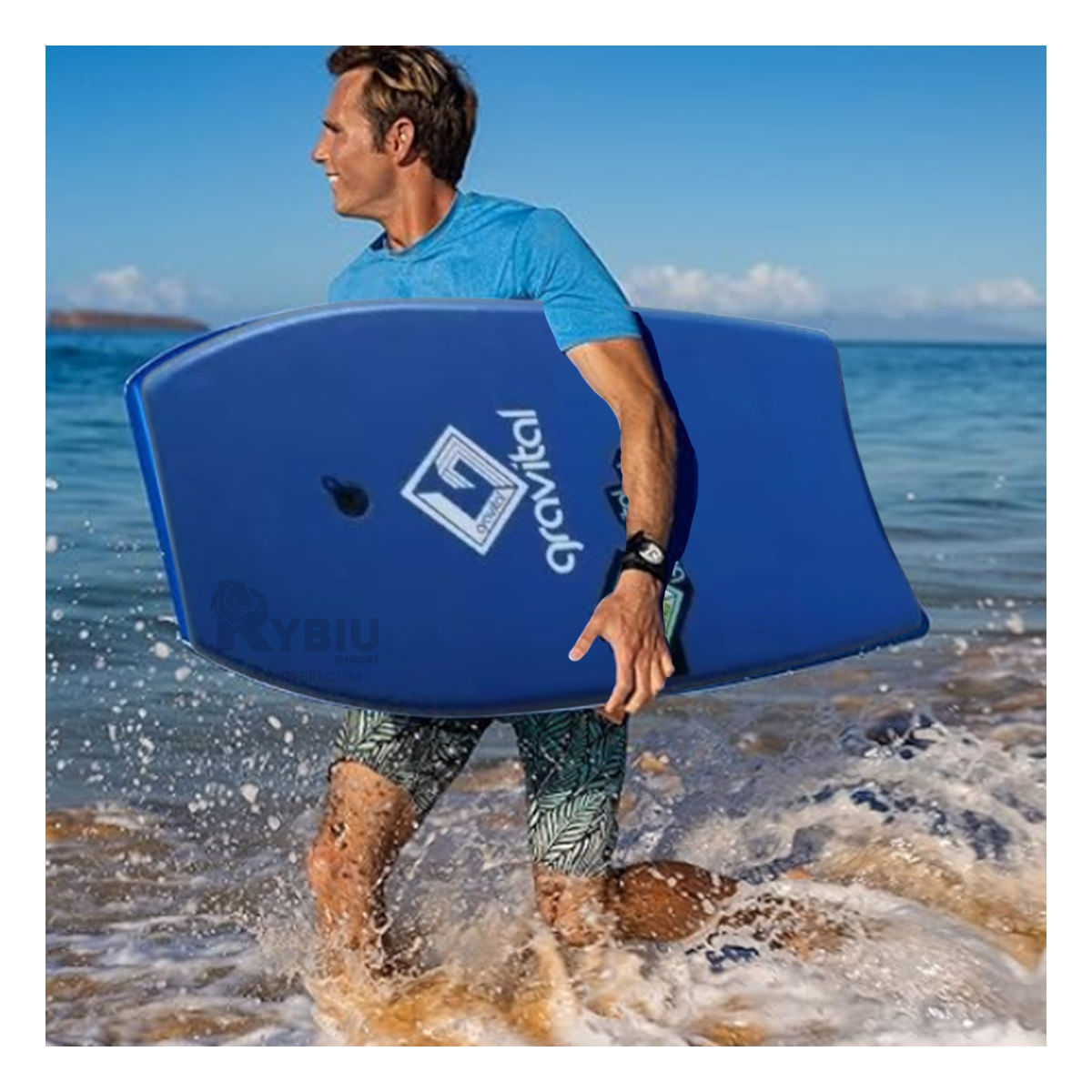 Tabla Moderna para Aprendices en Color Azul Y+Stickers