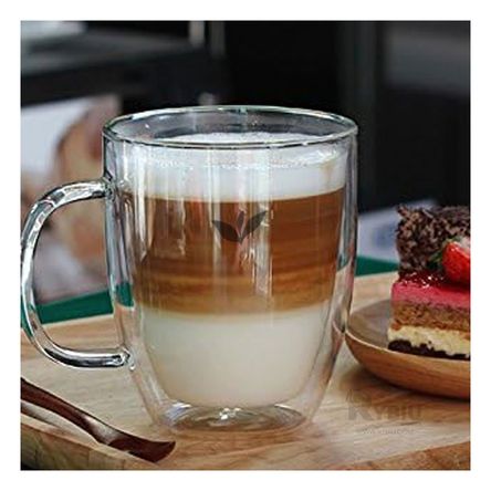 Taza para Cafe Latte en Transparente Y+Agendita Taza para Cafe Latte en Transparente Y+Agendita