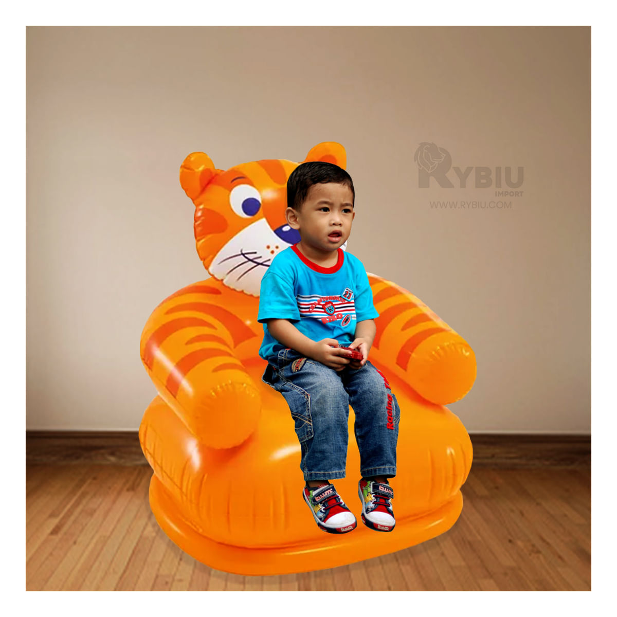 Sofa Versatil y de Calidad Tono Anaranjado Y+Papel de Regalo