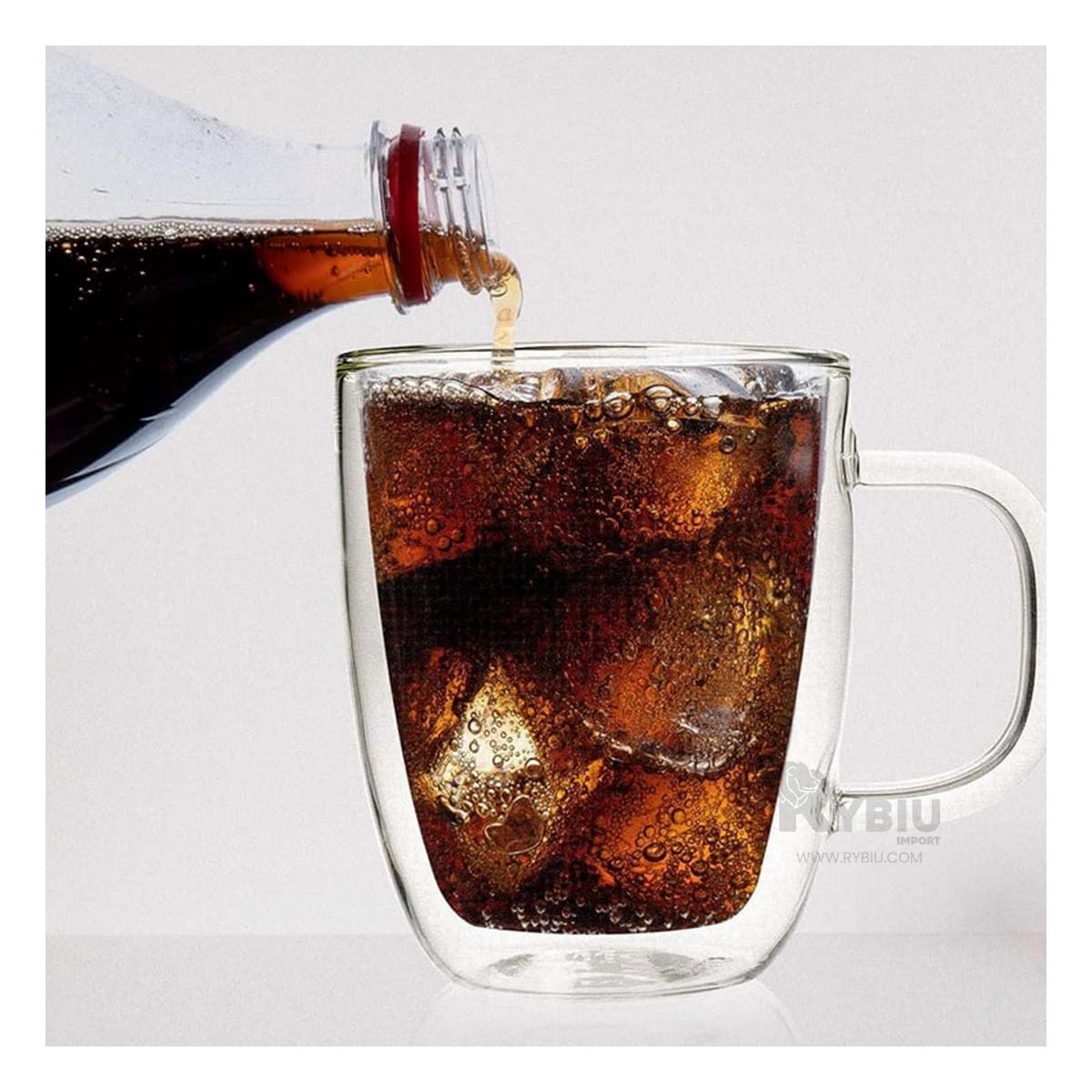 Taza para Bebidas en Color Transparente Y+Agendita