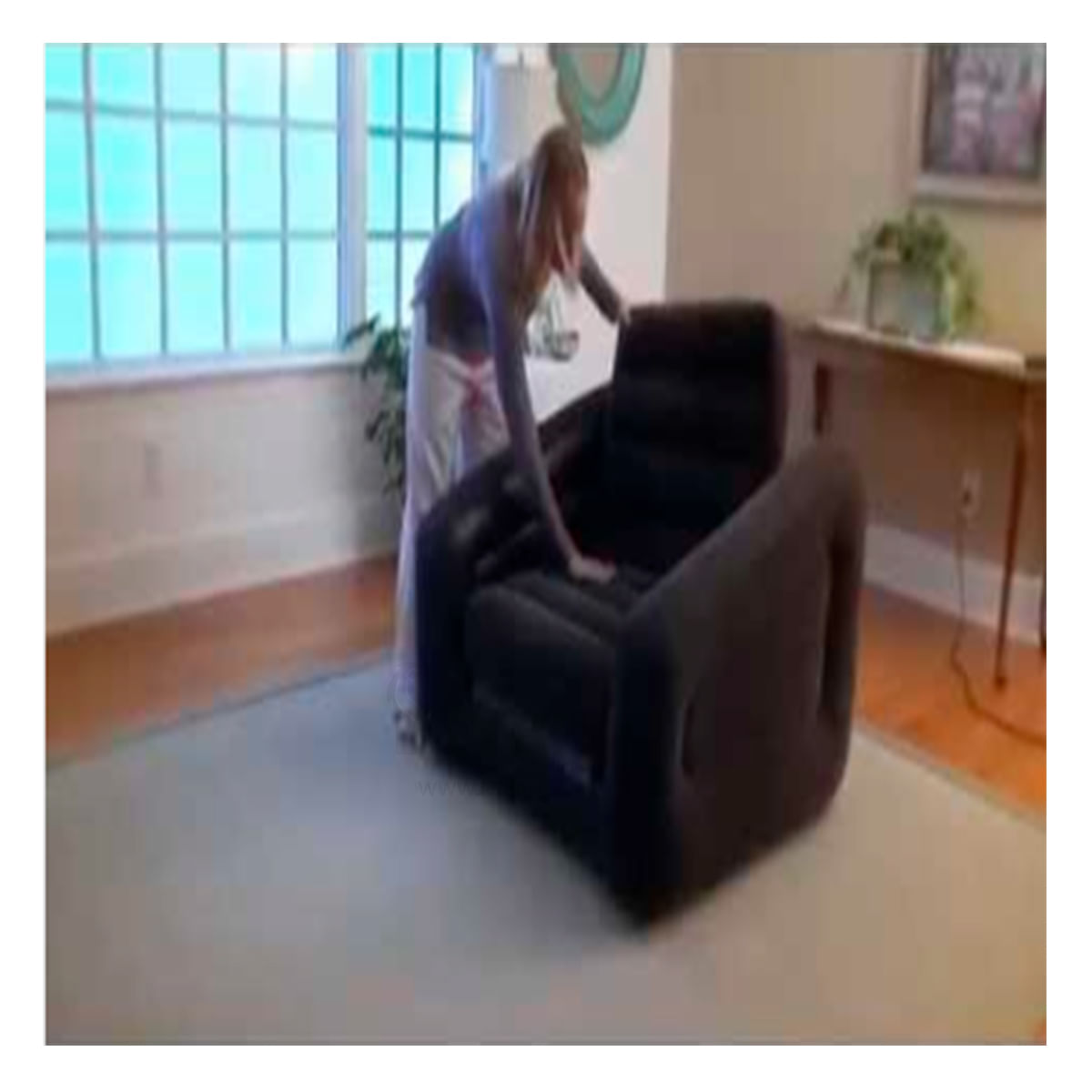 Sofa Versatil y de Calidad en Tono Negro Y+Papel de Regalo