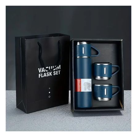 Termo Moderno para Viajar en Color Azul Y+Papel de Regalo Termo Moderno para Viajar en Color Azul Y+Papel de Regalo
