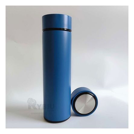 Termo Moderno e Inteligente Digital de Color Azul Termo Moderno e Inteligente Digital de Color Azul