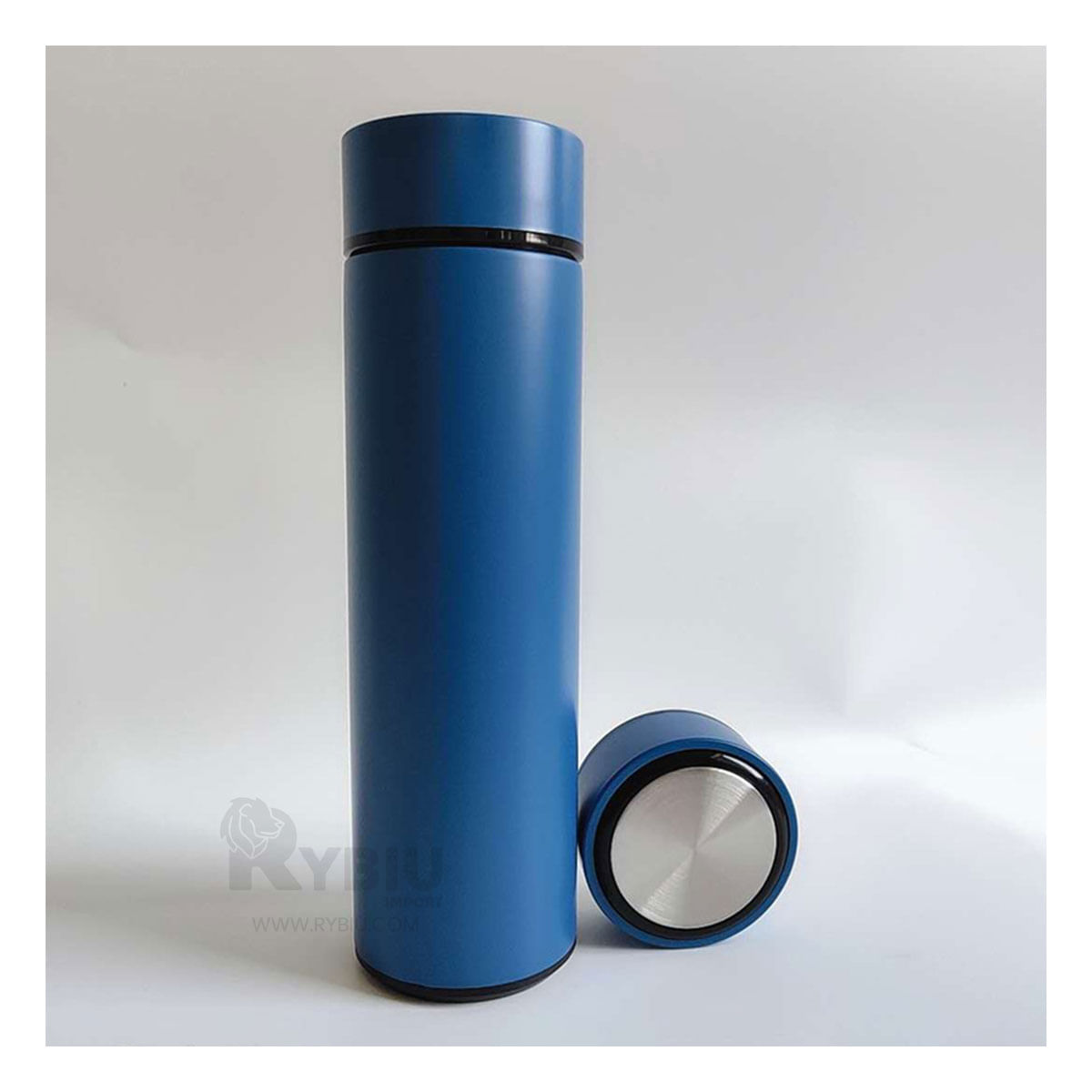 Termo Moderno e Inteligente Digital de Color Azul