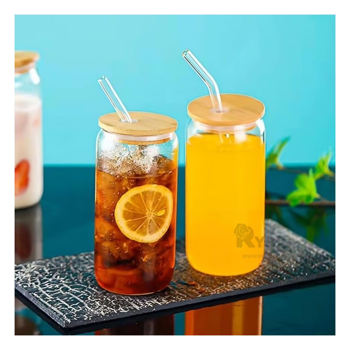 Vaso para Bebidas Frias en Estilo Recto Y+Agendita