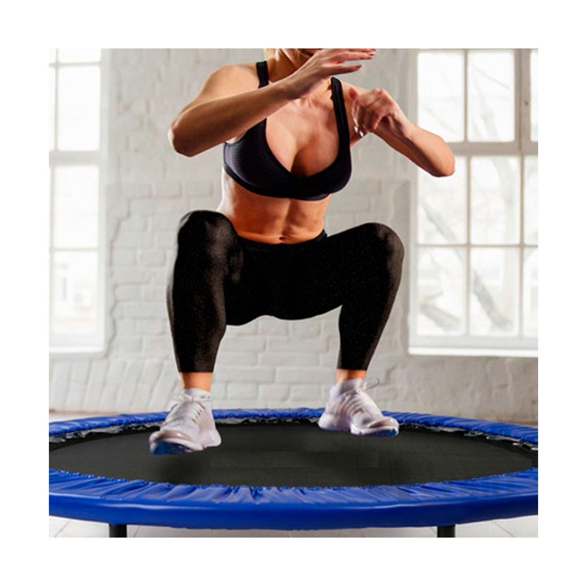 Trampolin Sport Estirable Talla M Azul Y+Papel de Regalo