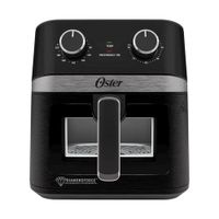 Freidora de Aire Manual Oster conVentana y Luz Interna 6L CKSTAF60WMDF