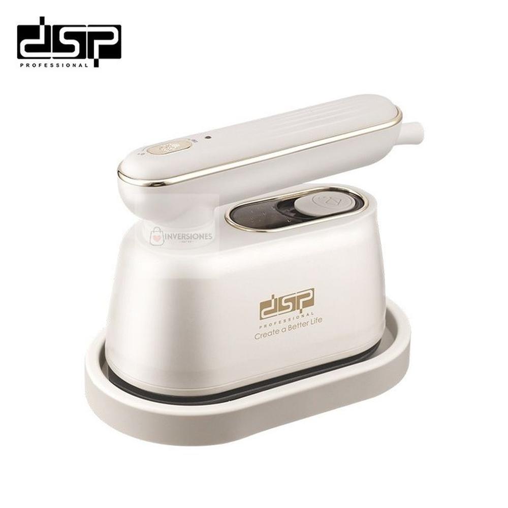 Plancha Eléctrica Viajera a Vapor DSP KD1159 Blanca