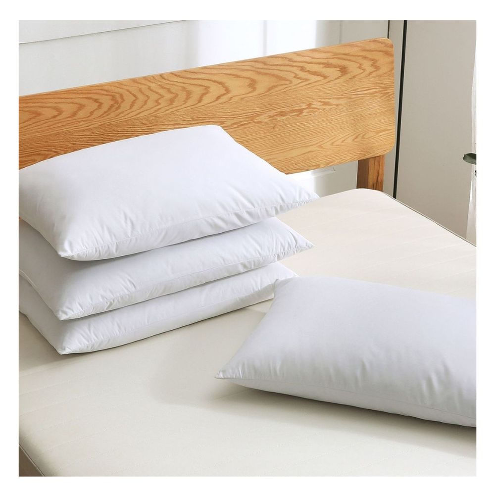 Pack 2 almohadas hipoalergénicas livianas queen