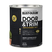 Pintura para puertas Door&trim Negro Satinado 946ml Rust Oleum
