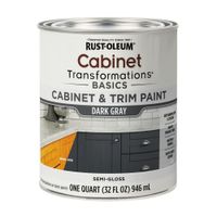 Pintura para muebles Cabinet Gris Claro Semibrillo 946ml Rust Oleum