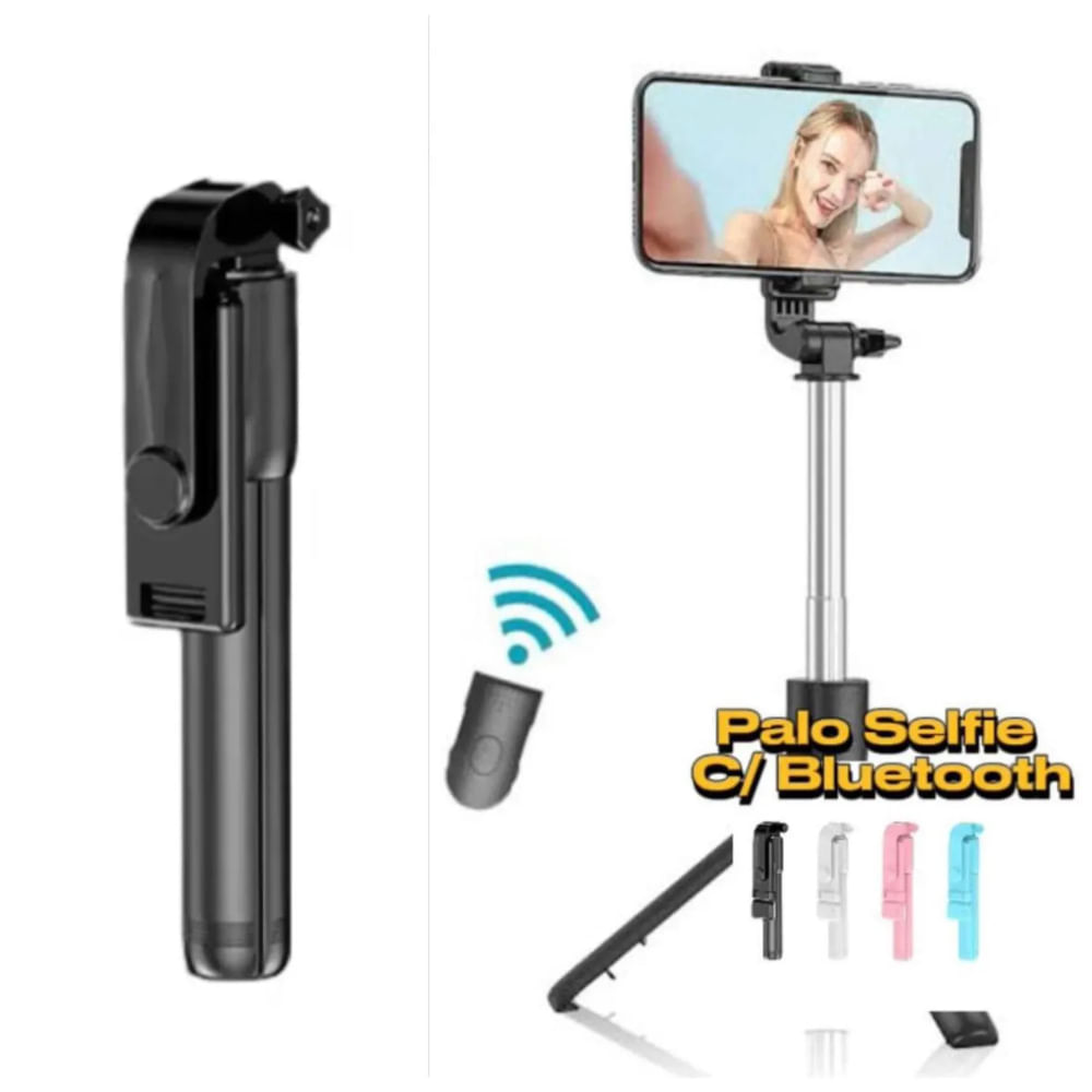 Tripode Bluetooth Selfie Stick Para Lives Stream y Grabaciones