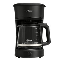 Cafetera Oster 12tz de filtro reutilizable BVSTDCS121B