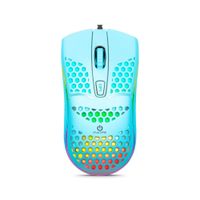 Mouse Gamer GEOX EKM121 MOONLIGHT BLUE USB ENKORE