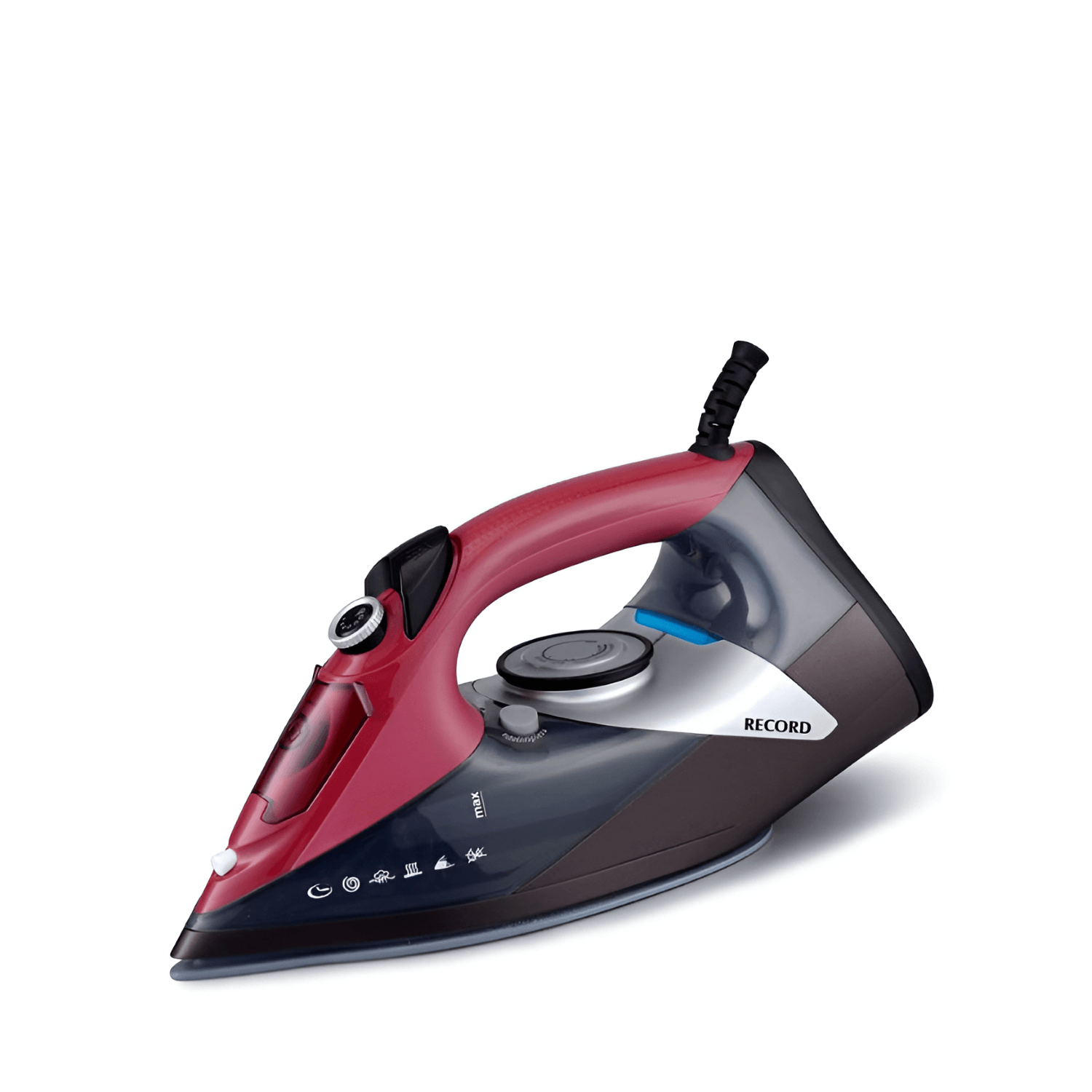 Plancha a Vapor Record REC-CLPLR104 con base Antiadherente