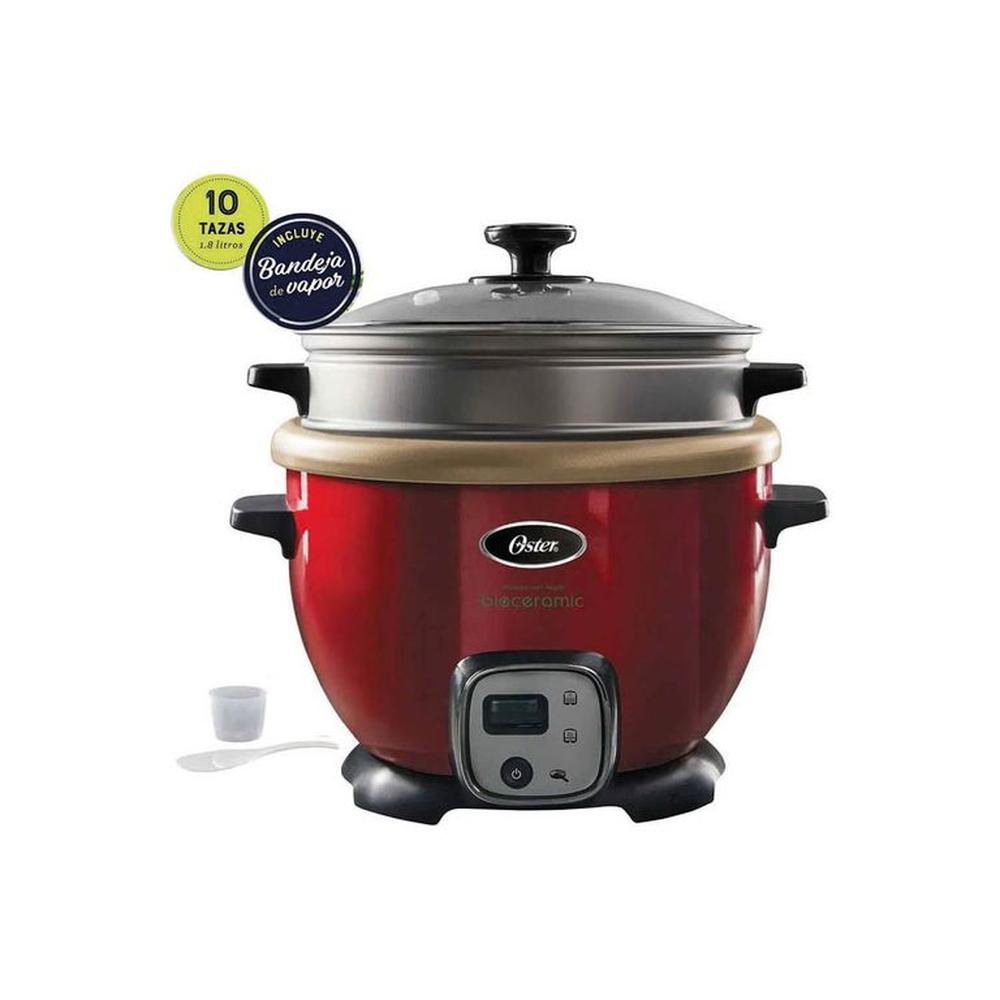 Arrocera multiusos Oster con función sofrito y Bioceramic CKSTRC7129R