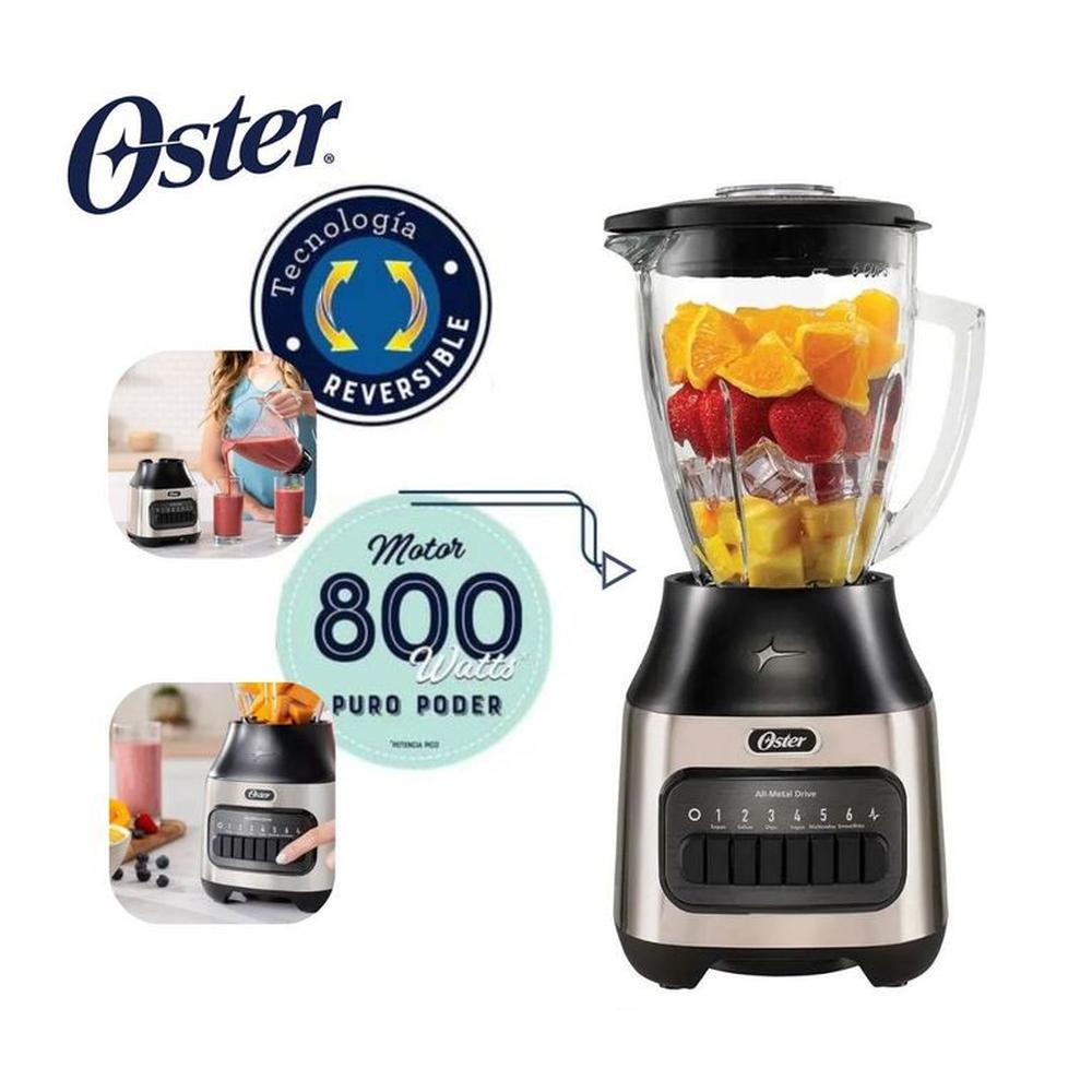 LICUADORA 6 VELOCIDADES MÁS PULSO DE 800W