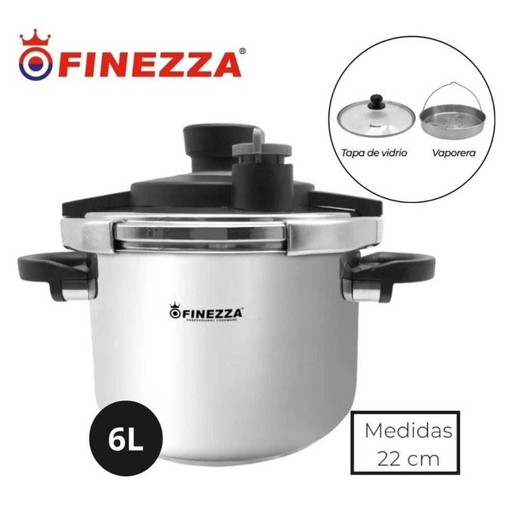 OLLA A PRESION 6LITROS FZ-856AP-IN FINEZZA