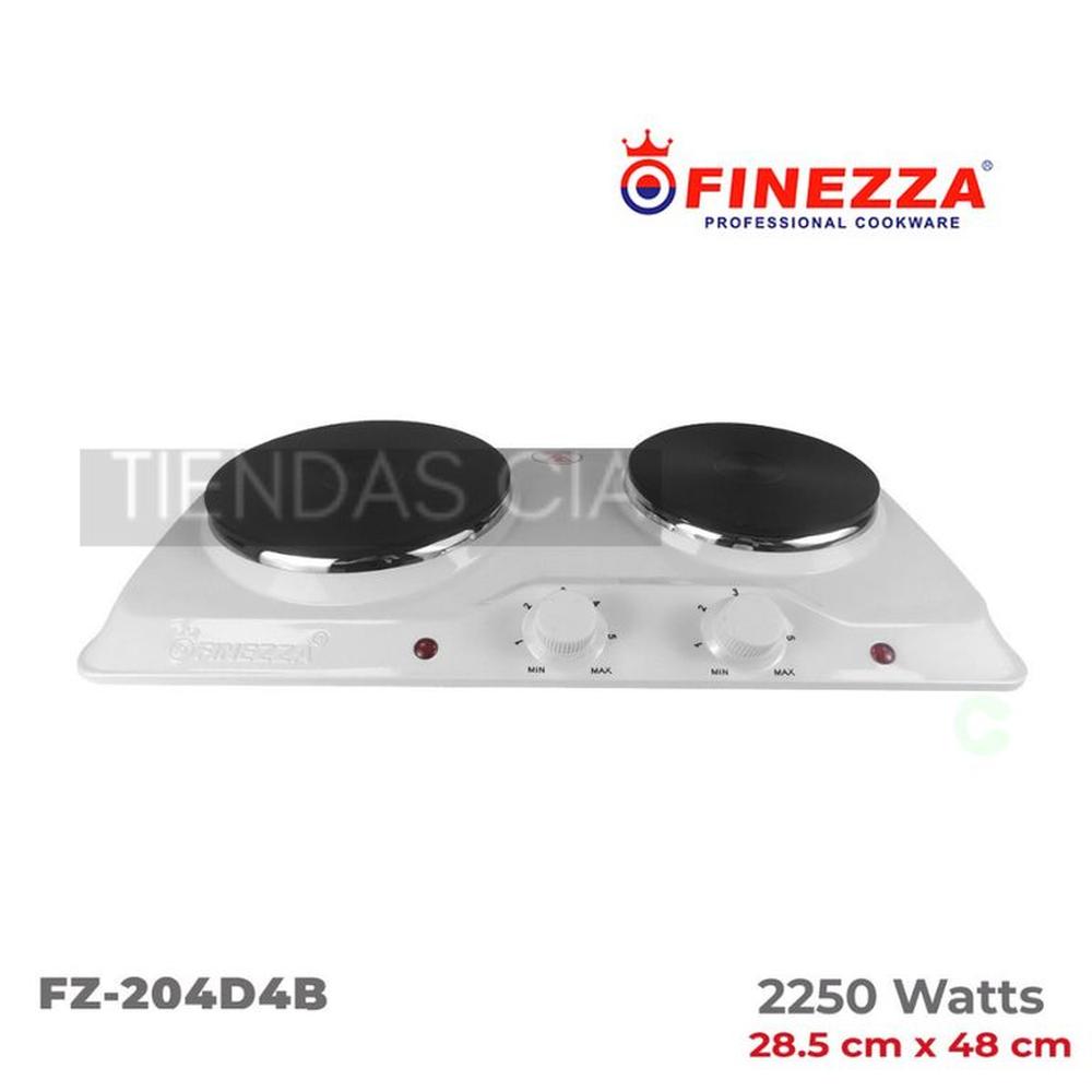 Cocina Eléctrica 2 Hornillas FZ-204D4B 2250W