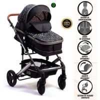 COCHE DEPORTIVO MOISÉS BELLE BLACK