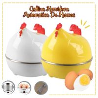Hervidor de Huevos al Vapor en forma de Gallina