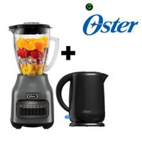 COMBO OSTER LICUADORA BLSTPEG-CPB-053 Y HERVIDOR BVSTKT3101