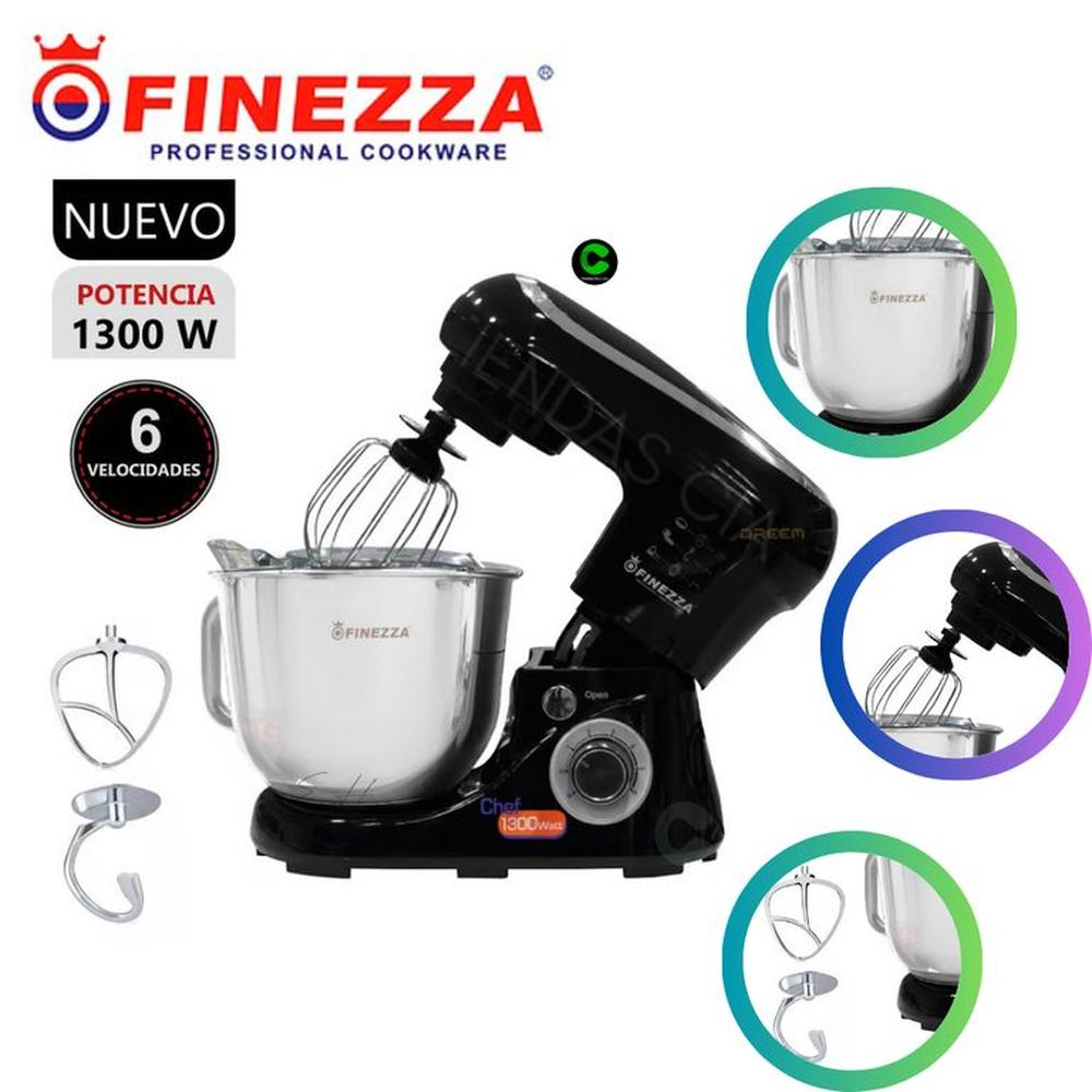 Batidora orbital 1300w fz-6822b 6 velocidades FINEZZA - NEGRO