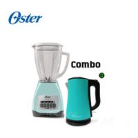 Combo Licuadora Oster  Hervidor Finezza - TURQUEZA