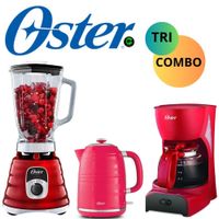 TRI-COMBO OSTER LICUADORA +HERVIDOR BVSTKT4177M+ CAFETERA BVSTDCDR5B