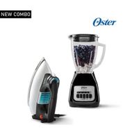 Combo OSTER Licuadora BLSTKAGBPB y Plancha Clásica.