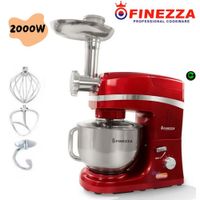Batidora eléctrica 2 en 1 finezza - fz6820b
