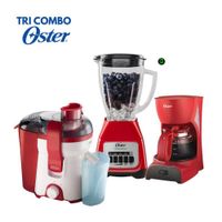 Tri Combo Oster Extractor Cafetera y Licuadora