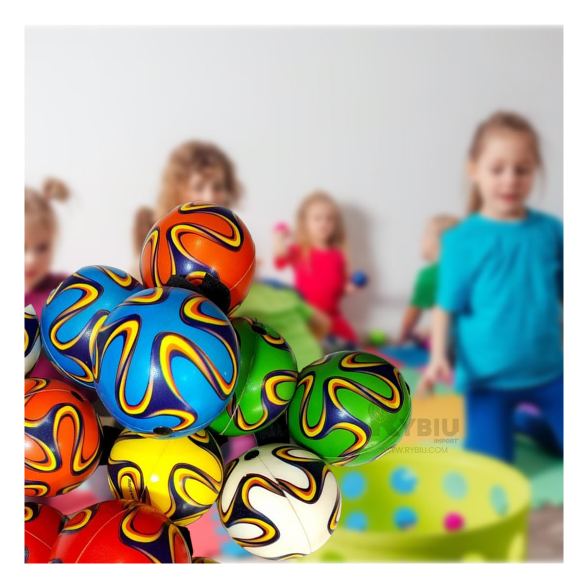 Set de 12 Piezas para Estres Rayas Curvas Y+Papel de Regalo