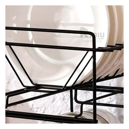 Escurridor con Soporte en Color Negro Y+Papel de Regalo Escurridor con Soporte en Color Negro Y+Papel de Regalo