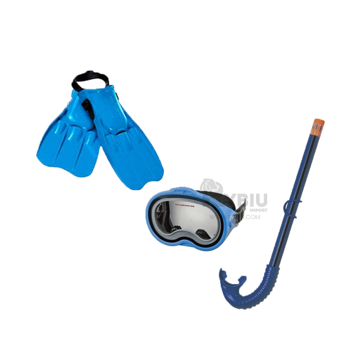 Set para Sumergirse al Mar Todo en Uno de Azul Y+Stickers